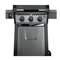 NAPOLEON - Asador A Gas 3 Quemadores + Cocina Lateral 116X124Cm