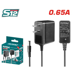 TOTAL TOOLS - Cargador de Baterías 12V 100-240V/60hz Tiempo de Carga 2 Horas