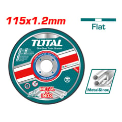 TOTAL TOOLS - Disco De Corte Para Metal 4 1/2" Corte Fino