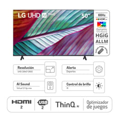 LG - Televisor 50 Pulgadas Smart Tv 4k Uhd Ai Thinq