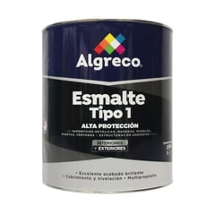 ALGRECO - Esmalte 2 en 1 Gris Nube 1 gl