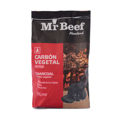 MR BEEF - Carbón Vegetal Premium 2 Kilos.