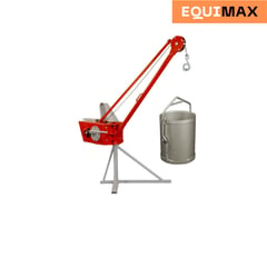 undefined - Pluma Grúa Master 300 kg con Motor Master Eléctrico Trifásico Incluye Balde