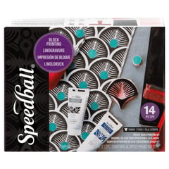 SPEEDBALL - Kit Grabado Linoleo Textil de Lujo Rf 003484