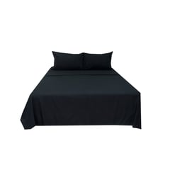 undefined - Sábana King Natural Hometex Negra Hometex