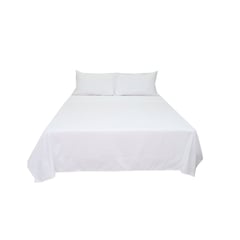 undefined - Sábana Doble Natural Hometex Blanca Hometex