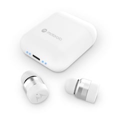 MOTOROLA - Audífonos Moto Buds 120 Bluetooth Control Tactil hasta 17 Horas Blanco