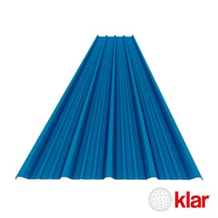 undefined - Teja Azul 3.6M X 1.07M 1.5Mm Cresta Alta Upvc