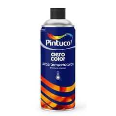 PINTUCO - Aero color Altas Temperaturas Negro Brillante 300 ml