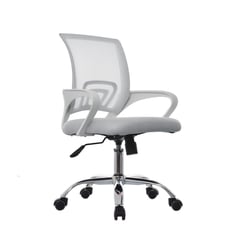 BONNO - Silla de Oficina Atlantis Eco Gris blanco 86x58x47 cm