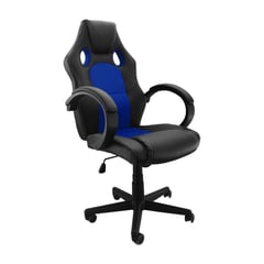 OR DESIGN - Silla Gamer Raptor 3316 Azul 117X60X51 Cm