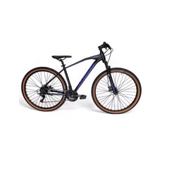 FUSION - Bicicleta Korbin Rin 29 24 Velocidades Mecanica Negro Roja Talla L