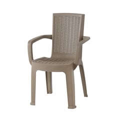 VANYPLAS - Silla Plástica Con Brazos Aura Taupe