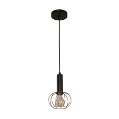 DESIGNER - Lámpara Colgante Negro 1 Luz E27 40w