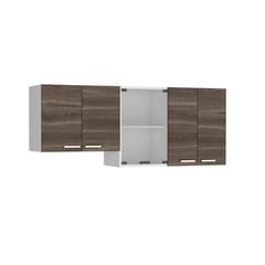 JUST HOME COLLECTION - Mueble Superior Cocina 150 Sicilia RH (1c) Milán/Blanco 60x150x33.5 cm