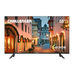 CHALLENGER - Televisor 58 Pulgadas Led Bluetooth UHD 58kg85 Bt T2