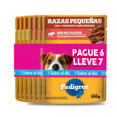 PEDIGREE - Alimento Húmedo Para Perros Pague 6 Y Lleve 7