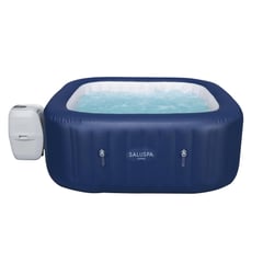 BESTWAY - Jacuzzi Spa Inflable Cuadrado Hawai 6 Personas 180 x 180 x 71 cm