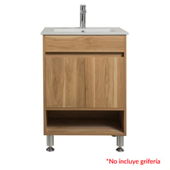 SENSI DACQUA - Mueble De Baño Lavamanos Piso 61x46.5x85cm Amare. No incluye grifería