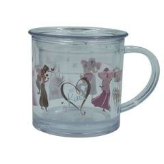 DISNEY - Mug Glitter Princesas Dorado