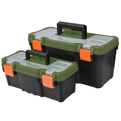 BAUKER - Set Caja Herramientas 16pg+ Caja 13pg