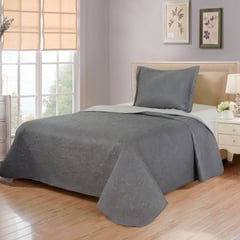 HOMY - Quilt Bicolor Tp/Gris