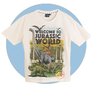 Jurasic World moda infantil